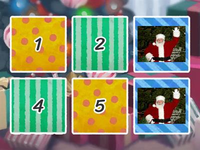 Christmas (Preschool) Memory Game - Игра на запоминание