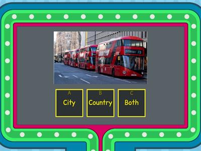 City and Country Lesson 2