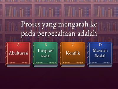 KONFLIK SOSIAL IPS KELAS VIII