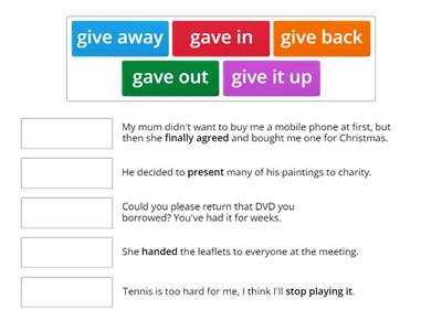 OE_unit 5_phrasal verbs with give