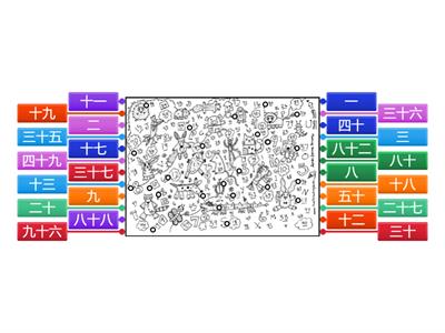 I spy numbers 1-100 in Japanese (Adaptation-漢字)
