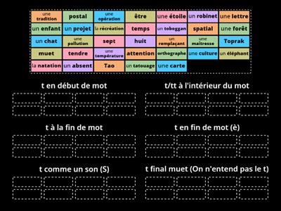 La lettre T- CE1-FLSCO