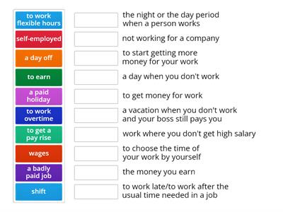 Job Vocabulary