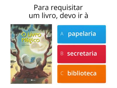 Já estou no 5º ano! Vou conhecer a minha escola...