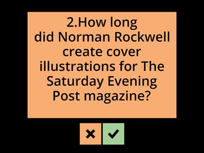 11 клас ART_ TEXT Questions Norman Rockwell