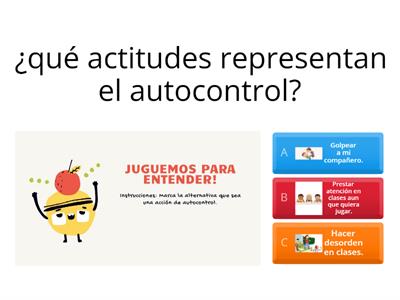 Actividades Autocontrol - Recursos Didácticos