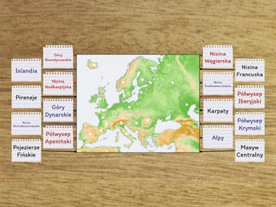 Zadanie 3 Mapa Europy