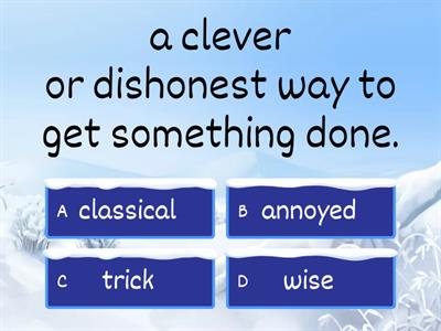 Band 3 List C- DEFINITIONS#8 (trick-correspondence)quiz game