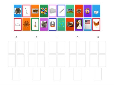 short vowel sort