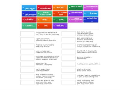 Travel - collocations