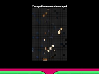 Les instruments de musique