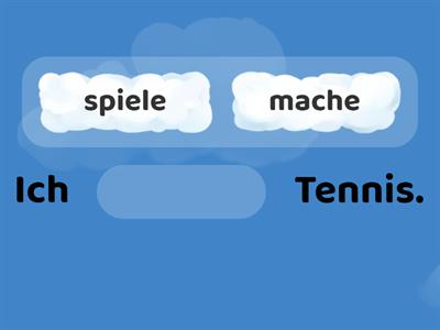 spielen oder machen?