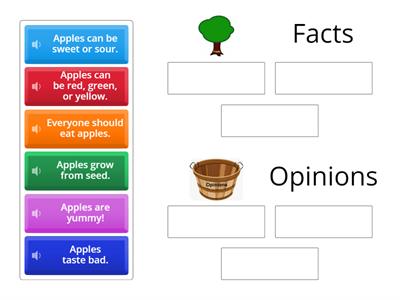 Apples--Fact or Opinion?
