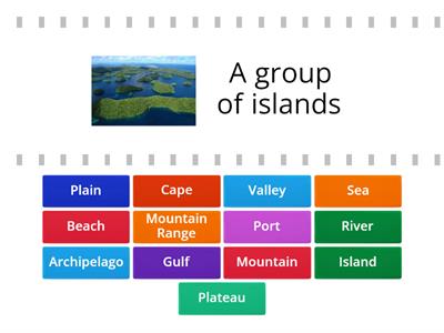 Coastal & Mountains Landforms