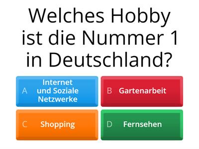5YG Die beliebtesten Hobbys der Deutschen