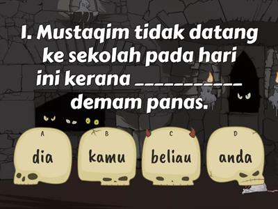 Tahun 6 Kuiz Kata Ganti Nama - Sumber Pengajaran