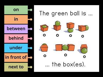 Prepositions of place (Beginner)