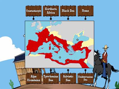 The Roman Empire Map Activity