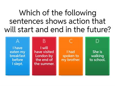 ELA quiz 1 - revision 