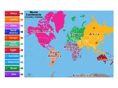 unit 1 - continents&countries