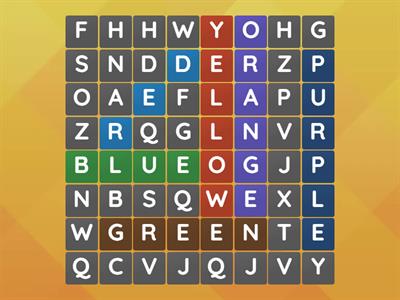 Wordsearch colours of SuperMinds1