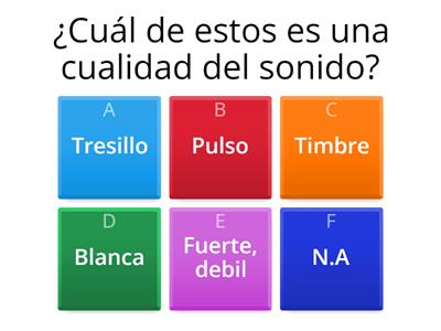 CUALIDADES DEL SONIDO