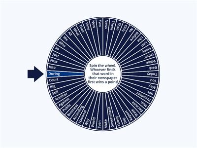 Newspaper Wheel