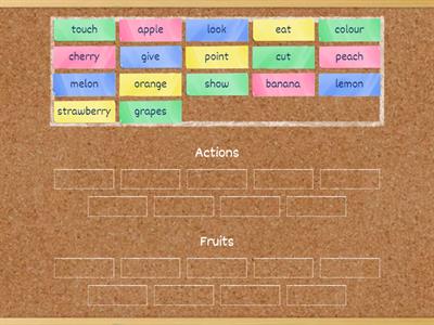 Fruits & Actions