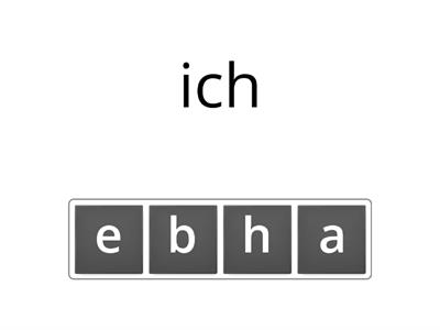il verbo avere in tedesco (haben)