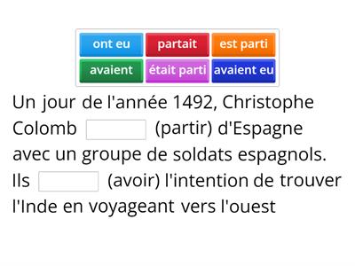  Passé composé / imparfait / plus-que-parfait 2