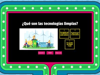  Tecnologías limpias - 1° Telesecundaria