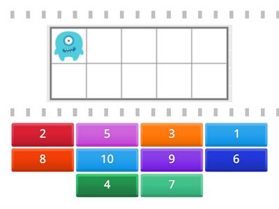 Matching numbers to pictures to 10
