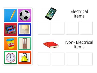 Electrical Items vs Non- Electrical Items 