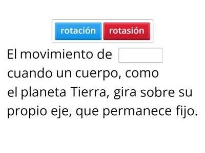 actividad lengua