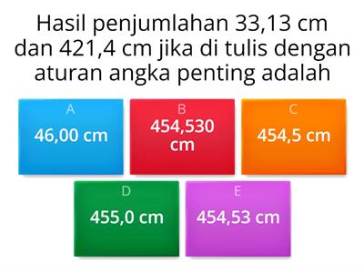 SOAL FISIK