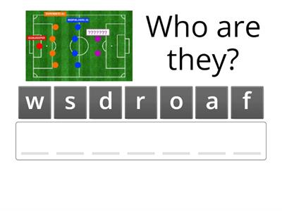 Soccer Vocabulary