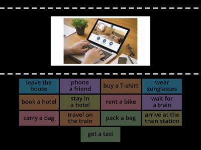 English FIle 9A: Vocabulary - TRAVELLING