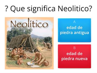  QUIZ Il Neolitico en español