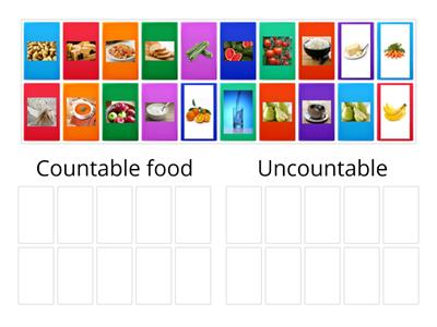 Uncountable Foods