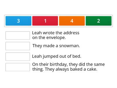 Sequencing Events