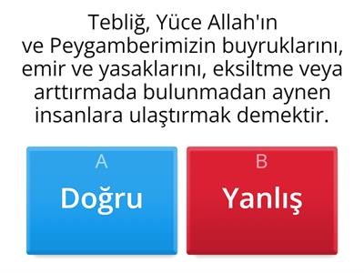 İSLAM'DA TEBLİĞ DAVET VE İRŞAD/Hayrunnisa ASLAN