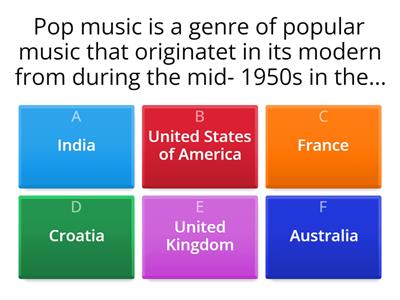 Pop music