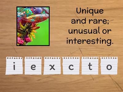 Stinky Flowers Vocabulary Game