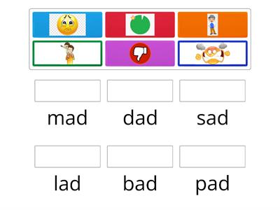 -ad word family matching 