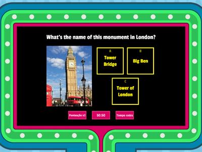 Places to visit in London! Do you know the names?