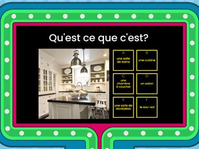 UMPCLA Gameshow les pieces d'une maison