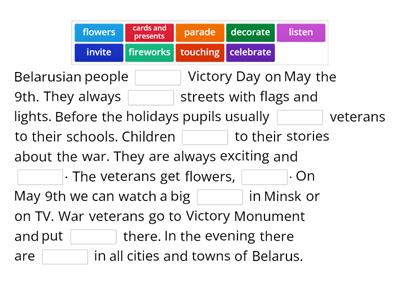 Grade 5 Unit 4 Victory Day