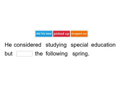 Navigate B2 Unit 3.1 Vocabulary