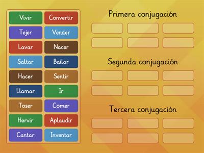 EL VERBO: Conjugaciones