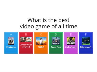 What’s the best game of all time